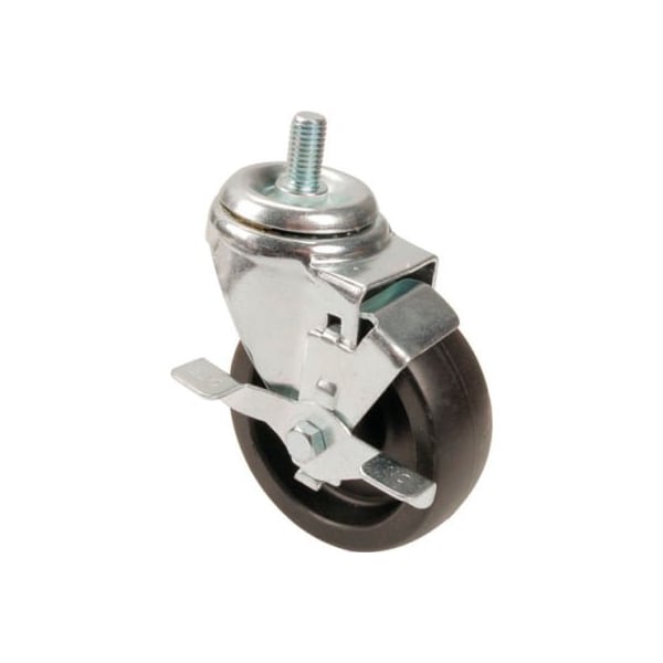 Allpoints 1481060 Caster, Stem, 4", 1/2-13X1"W/Brk For True Manufacturing